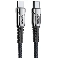 Дата кабель Joyroom S-1230K1 Type-C to Type-C 60W (1.2m) Чорний