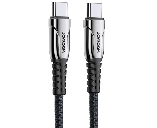 Дата кабель Joyroom S-1230K1 Type-C to Type-C 60W (1.2m) Черный