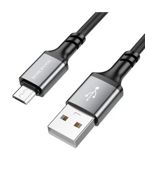 Дата кабель Borofone BX83 Famous USB to Micro-USB Black