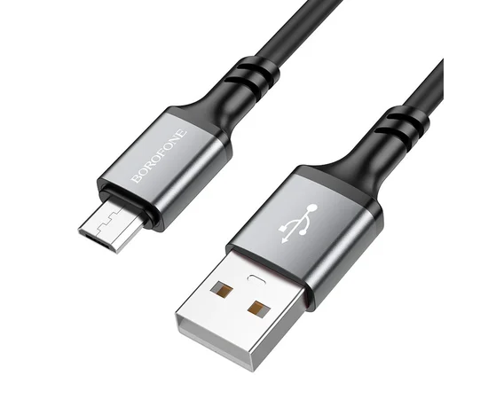 Дата кабель Borofone BX83 Famous USB to Micro-USB Black