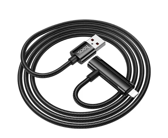 Дата кабель Hoco U135 Incredible 2in1 USB to Lightning/Type-C (1m) Black