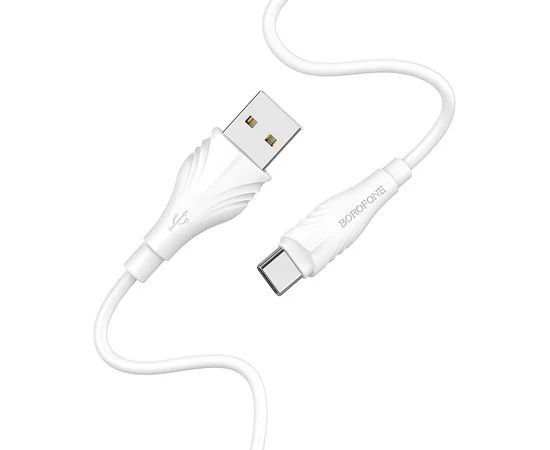 Дата кабель Borofone BX18 Optimal USB to Type-C (3m) Белый