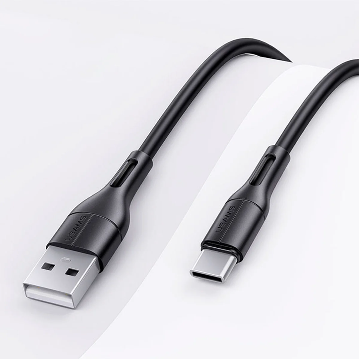 Дата кабель USAMS US-SJ501 U68 USB to Type-C (1m) Чорний