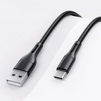 Дата кабель USAMS US-SJ501 U68 USB to Type-C (1m) Чорний