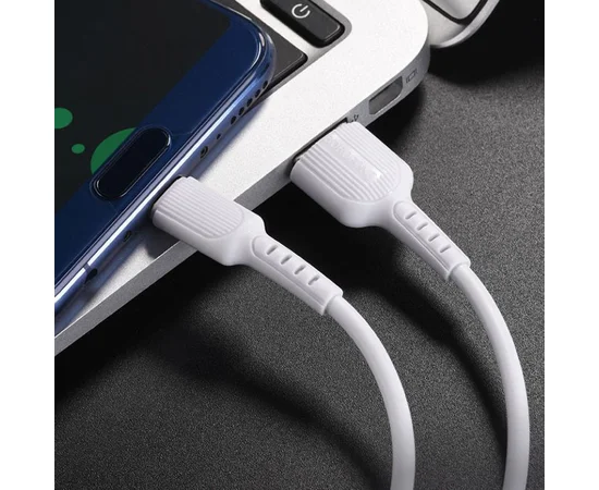 Дата кабель Borofone BX16 USB to Type-C (1m) Белый