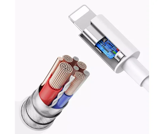 Дата кабель WIWU Youpin G90 Type-C to Lightning (1m) Белый