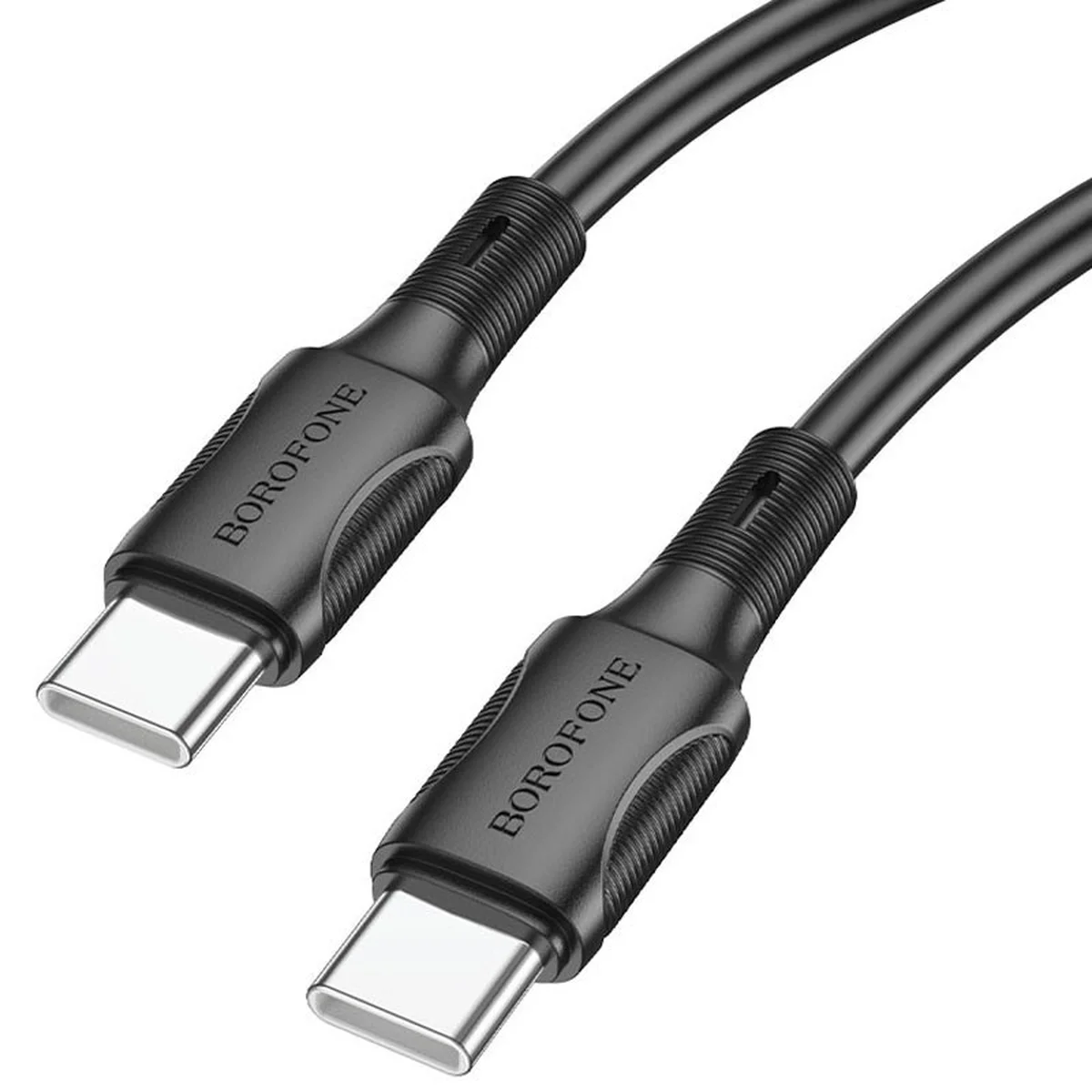 Дата кабель Borofone BX80 Type-C to Type-C 60W (1m) Чорний