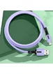 Дата кабель Usams US-SJ431 U51 Silicone USB to Lightning (1m) Фиолетовый