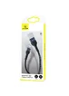 Дата кабель Usams US-SJ448 U55 Aluminum Alloy Braided USB to Lightning (1m) Black