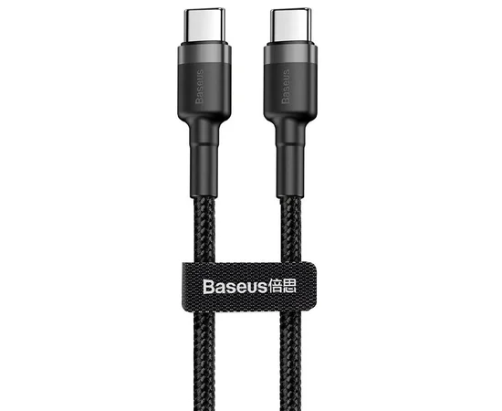 Дата кабель Baseus Halo Data Type-C PD 2.0 60W (2m) Черный