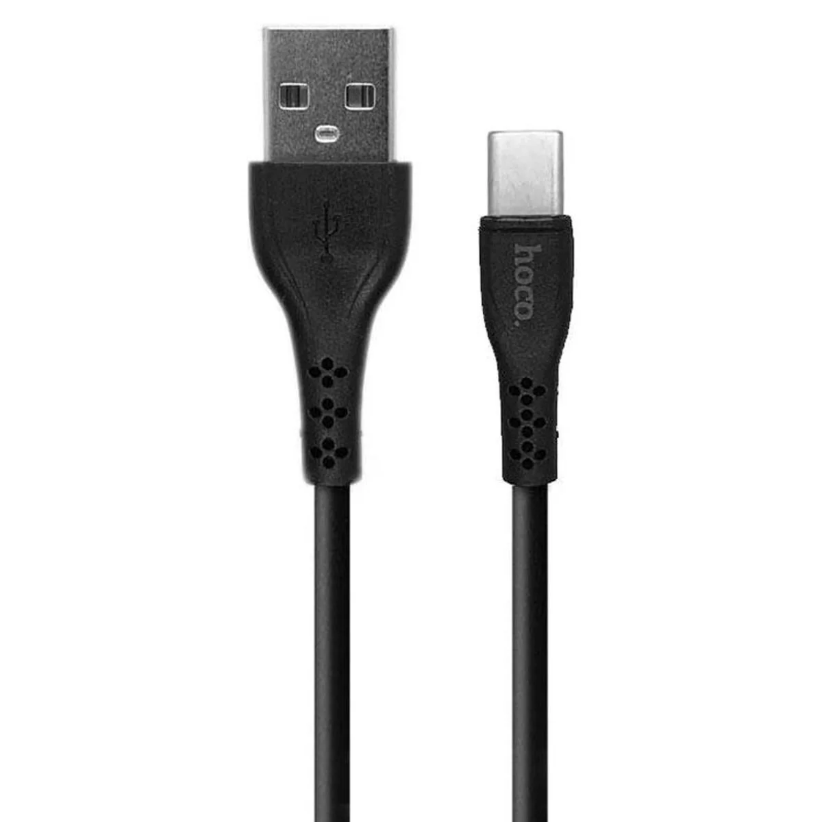 Дата кабель Hoco DU24 Giraffe Charging USB to Type-C (1m) Черный