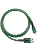 Дата кабель Usams US-SJ431 U51 Silicone USB to Lightning (1m) Зеленый