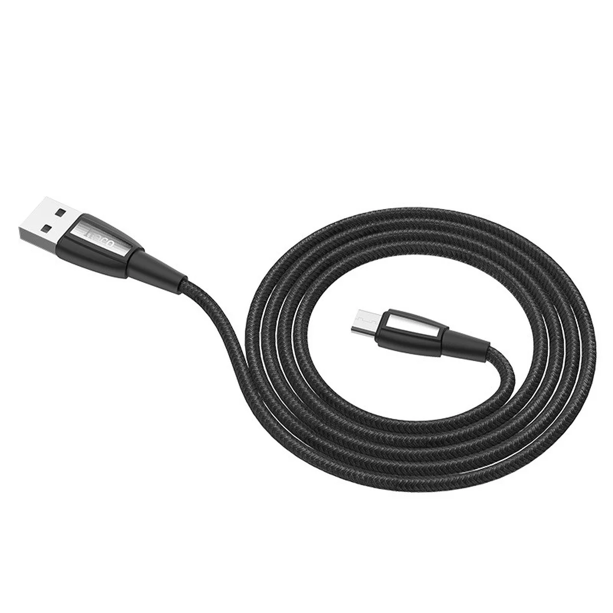 Дата кабель Hoco X39 "Titan" MicroUSB (1m) Чорний