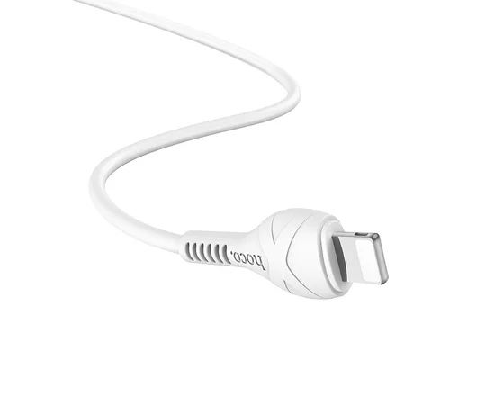 Дата кабель Hoco X37 "Cool power” Lightning (1m) Белый