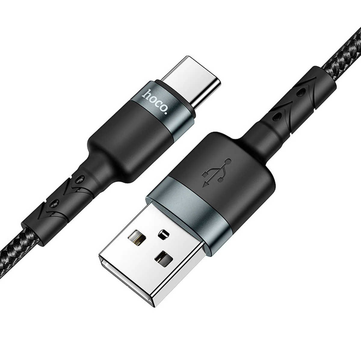 Дата кабель Hoco DU46 Charging USB to Type-C (1m) Черный
