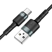 Дата кабель Hoco DU46 Charging USB to Type-C (1m) Черный