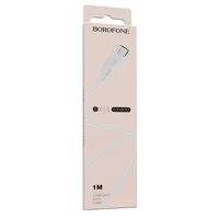 Дата кабель Borofone BX18 Optimal USB to MicroUSB (1m) Белый