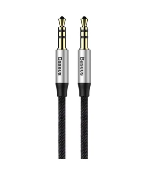 Аудио кабель Aux Baseus Yiven M30 (1.5m) (CAM30) Черный / Серебряный