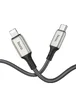 Дата кабель Hoco X66 "Howdy" PD Type-C to Lightning (1m) Серый