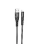 Дата кабель Hoco U105 Treasure USB to Lightning (1.2 m) Черный