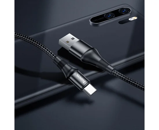 Дата кабель Hoco X50 "Excellent" USB to Type-C (1m) Черный