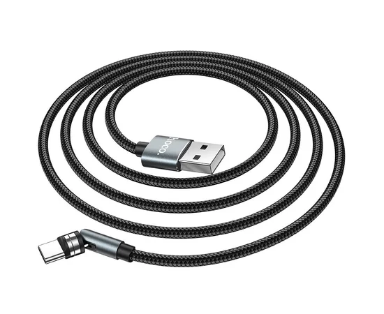 Дата кабель Hoco U94 "Universal magnetic" Type-C (1.2 m) Черный