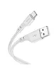 Дата кабель Hoco X97 Crystal color USB to Type-C (1m) Light gray