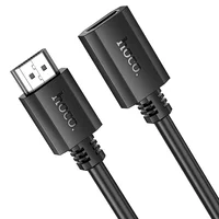 Дата кабель Hoco US13 HDTV male to HDTV female HD extension (1m) Black