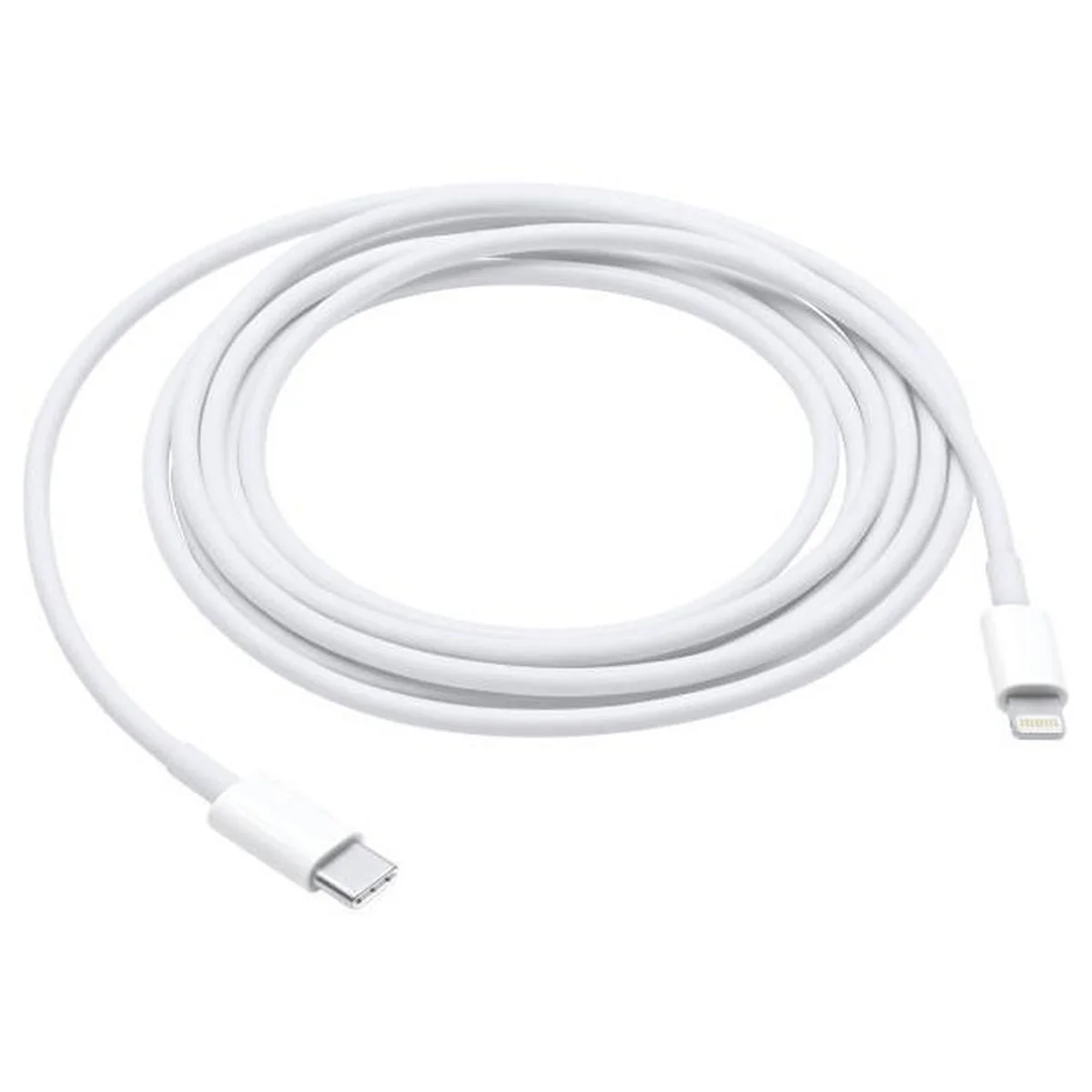 Дата кабель Foxconn для Apple iPhone USB to Lightning (AAA grade) (2m) (box, no logo) Белый