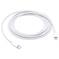 Дата кабель Foxconn для Apple iPhone USB to Lightning (AAA grade) (2m) (box, no logo) Белый