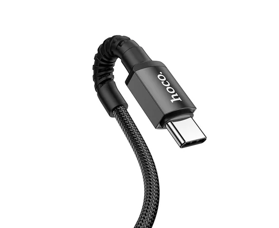 Дата кабель Hoco X71 "Especial" Type-C to Type-C 60W (1m) Чорний