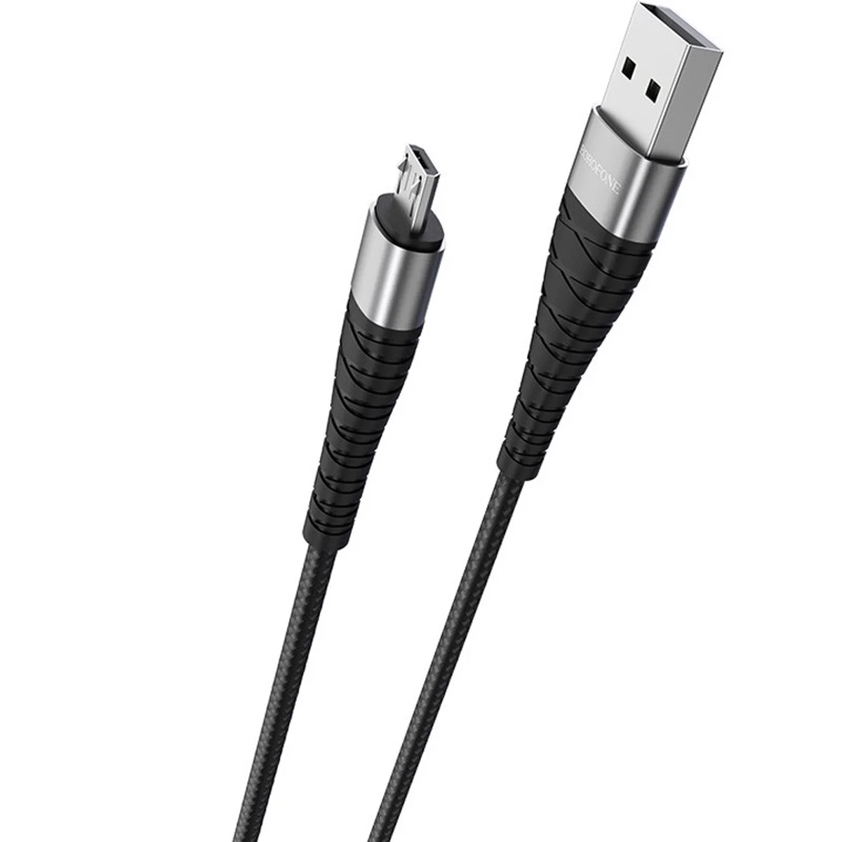 Дата кабель Borofone BX32 Munificent USB to MicroUSB (1m) Black