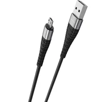Дата кабель Borofone BX32 Munificent USB to MicroUSB (1m) Black