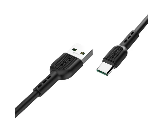 Дата кабель Hoco X33 Surge USB to Type-C (1m) Черный