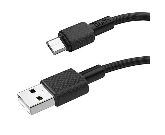 Дата кабель Hoco X29 Superior Style Micro USB Cable 2A (1m) Black