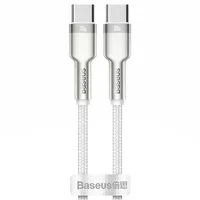 Дата кабель Baseus Cafule Series Metal Type-C to Type-C 100W (2m) Белый