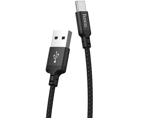 Дата кабель Hoco X14 Times Speed USB to Type-C (2m) Черный