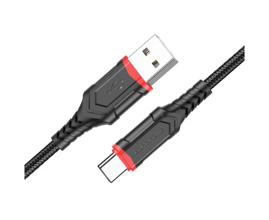 Дата кабель Borofone BX67 USB to Type-C (1m) Черный