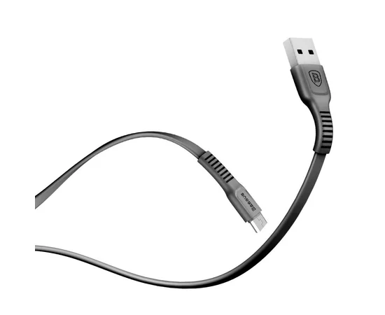 Дата кабель Baseus Tough USB to MicroUSB 2A (1m) Черный