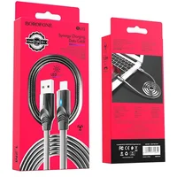 Дата кабель Borofone BU12 Synergy USB to MicroUSB (1.2m) Черный