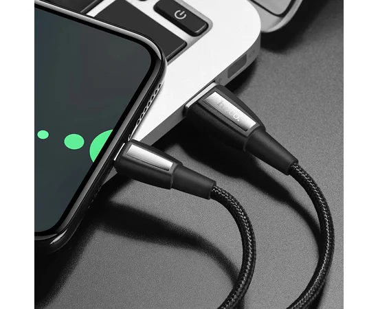 Дата кабель Hoco X39 "Titan" Type-C (1m) Черный