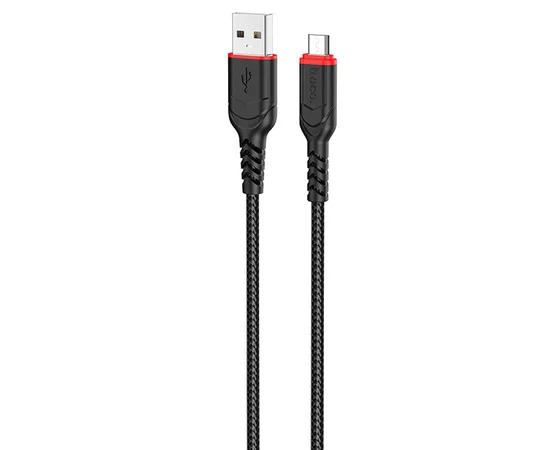 Дата кабель Hoco X59 Victory USB to MicroUSB (1m) Черный