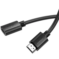 Дата кабель Hoco US13 HDTV male to HDTV female HD extension (1m) Black
