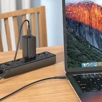 Дата кабель Borofone BX80 Type-C to Type-C 60W (1m) Чорний