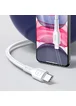 Дата кабель USAMS US-SJ406 U43 Type-C to Lightning PD Fast Charging (1.2m) Белый