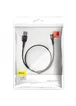 Дата кабель Baseus Halo Data Type-C 3A (0.5m) Черный