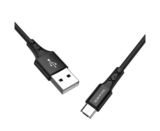 Дата кабель Borofone BX20 Enjoy USB to MicroUSB (1m) Черный