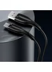 Дата кабель Usams US-SJ376 U38 Type-C 5A Fast Charging & Data Cable 1m Черный