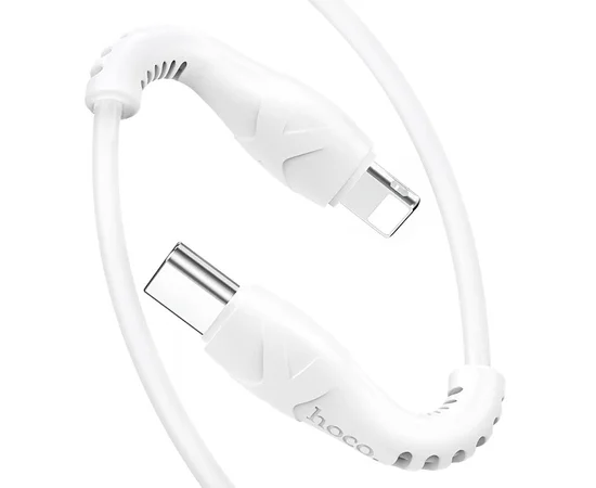 Дата кабель Hoco X55 Trendy Type-C to Lightning (1m) White