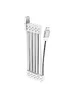 Дата кабель Hoco U103 Magnetic Absorption USB to Lightning (1m) White